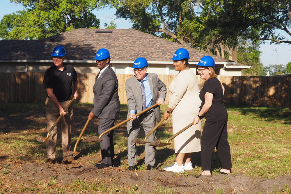 Banner image, Habitat groundbreaking