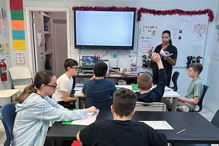 Autism Inspired Academy classroom