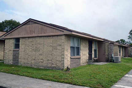 Dunbar Improvement Assn exterior of apartments