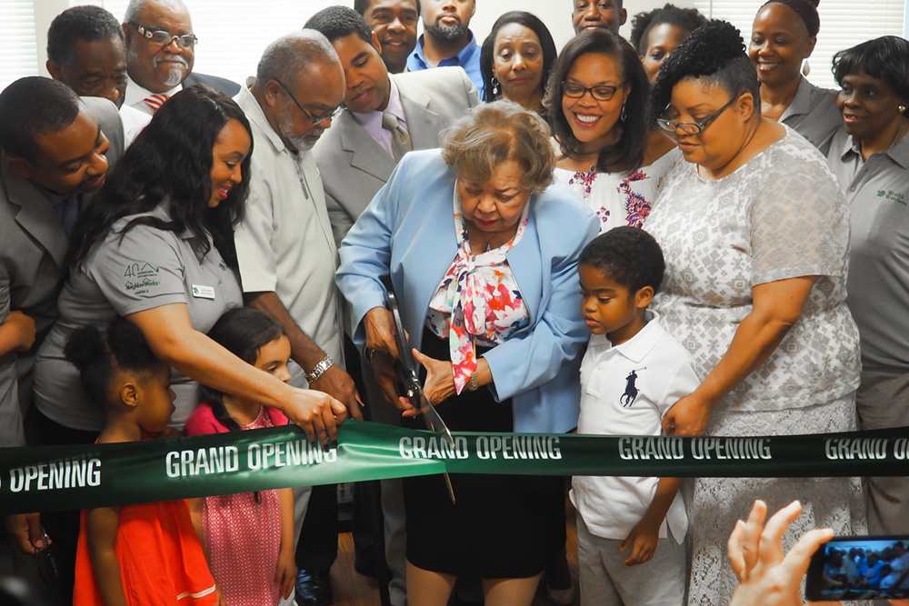 We Believe in Equity ribbon cutting image