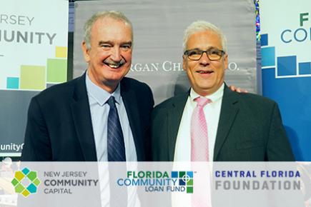 Pictured, Wayne Meyer of NJCC and Ignacio Esteban of FCLF